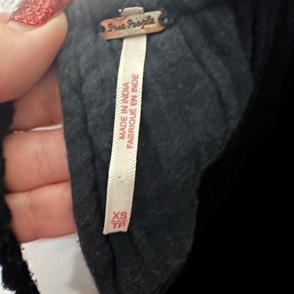 Free People I'm The One Midi Dress in Black with cream
Accents - Size XS - Picture 5 of 10